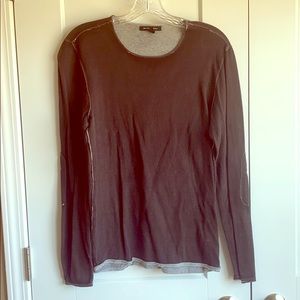 Brown long sleeve shirt